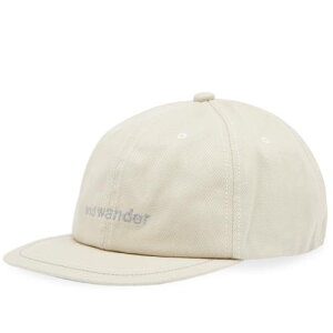 アンドワンダー キャップ キャップ 帽子 ベージュ メンズ 【 AND WANDER COTTON TWILL CAP LIGHT BEIGE 】