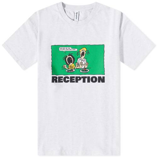 Tシャツ 灰色 グレー メンズ 【 RECEPTION BOO TSHIRT ATHLETIC GREY 】のサムネイル