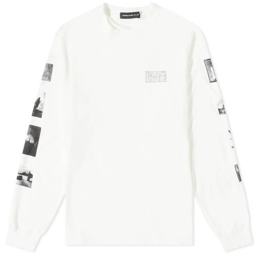 アンダーカバー スリーブ Tシャツ アイボリー 長袖 メンズ 【 SLEEVE UNDERCOVER PHOTOGRAPH TEE IVORY 】