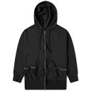 フーディー パーカー 黒色 ブラック メンズ 【 UNDERCOVERISM ZIP THROUGH HOODIE / BLACK 】 メンズファッション トップス