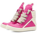 リックオウエンス 靴 スニーカー ピンク & レディース 【 PINK RICK OWENS GEOBASKET SNEAKER HOT MILK 】