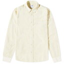 ノーナショナリティトゥーサウザンセブン コーデュロイ メンズ 【 NN07 COHEN CORDUROY SHIRT / ECRU 】 メンズファッション トップス