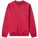 ダイヤモンド ロゴ クルー スウェット 紫 パープル ピンク スウェットトレーナー メンズ 【 BY PARRA BY PARRA DIAMOND BLOCK LOGO CREW SWEAT / PURPLE PINK 】 メンズファッション トップス