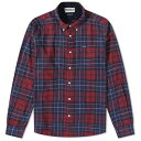 バブアー テーラードシャツ メンズ 【 BARBOUR RASAY TAILORED SHIRT / CORDOVAN TARTAN 】 メンズファッション トップス