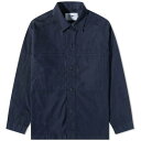 ノーナショナリティトゥーサウザンセブン 紺色 ネイビー 青色 ブルー メンズ 【 NN07 ANDRE OVERSHIRT / NAVY BLUE 】 メンズファッション トップス