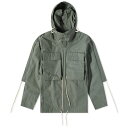 【★Fashion THE SALE★1/14迄】クレイググリーン 緑 グリーン フード付 メンズ 【 CRAIG GREEN CRAIG GREEN HOODED SHIRT / 】 メンズファッション トップス