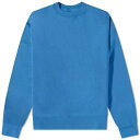 カラフル スタンダード スタンダード クルー スウェット パシフィック 青色 ブルー スウェットトレーナー メンズ 【 COLORFUL STANDARD COLORFUL STANDARD ORGANIC OVERSIZED CREW SWEAT / PACIFIC BLUE 】 メンズフ