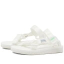 スイコック 白色 ホワイト メンズ 【 SUICOKE DEPA CAB SANDAL / WHITE 】 サンダル