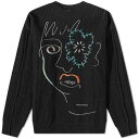 クルー スウェットシャツ トレーナー 黒色 ブラック スウェットトレーナーSHIRT メンズ 【 ANDERSSON BELL ANDERSSON BELL FLOWER MAN CREW SWEATSHIRT / BLACK 】 メンズファッション トップス