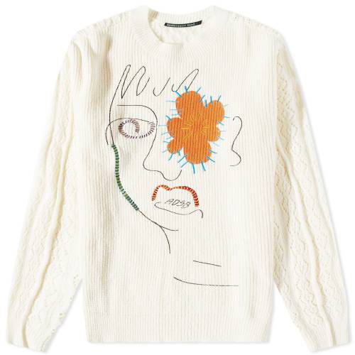 クルー スウェットシャツ トレーナー スウェットトレーナーSHIRT メンズ 【 ANDERSSON BELL ANDERSSON BELL FLOWER MAN CREW SWEATSHIRT / ECRU 】 メンズファッション トップス