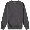 ウォーム クルー スウェット 黒色 ブラック スウェットトレーナー メンズ 【 COLE BUXTON COLE BUXTON WARM UP CREW SWEAT / WASHED BLACK 】 メンズファッション トップス