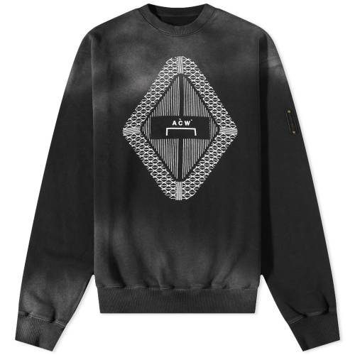 アコールドウォール クルー スウェット 黒色 ブラック ACOLDWALL* スウェットトレーナー メンズ 【 A-COLD-WALL* GRADIENT CREW SWEAT / BLACK 】 メンズファッション トップス