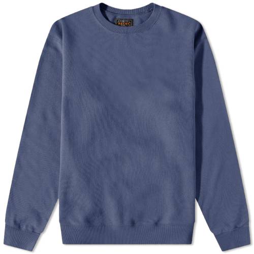 ビームス クルー スウェット 紺色 ネイビー メンズ 【 BEAMS PLUS BEAMS PLUS CREW NECK SWEAT / NAVY 】 メンズファッション トップス トレーナー