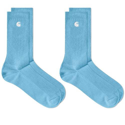 カーハート ダブリューアイピー 2個入 メンズ 【 CARHARTT WIP CARHARTT WIP MADISON SOCK - 2 PACK / PISCINE 】 インナー 下着 ナイトウエア レッグ