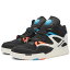 リーボック ポンプ ゾーン コア 黒色 ブラック 橙 オレンジ & スニーカー メンズ 【 REEBOK PUMP OMNI ZONE II / CORE BLACK CHALK & ORANGE 】