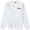 クルー スウェット 灰色 グレー ヘザー スウェットトレーナー メンズ 【 HOCKEY PLEASE HOLD CREW SWEAT / GREY HEATHER 】 メンズファッション トップス