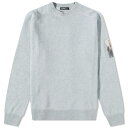 ラフシモンズ クルー スウェット 青色 ブルー スウェットトレーナー メンズ 【 RAF SIMONS RAF SIMONS HAMMERSLEEVE CREW SWEAT / LIGHT BLUE 】 メンズファッション トップス