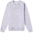 カルバンクライン クルー スウェット オーラ スウェットトレーナー メンズ 【 CALVIN KLEIN CALVIN KLEIN MONOLOGO CREW SWEAT / LAVENDER AURA 】 メンズファッション トップス