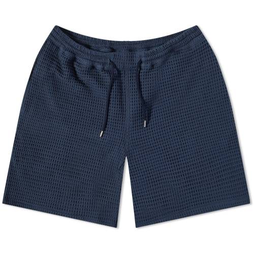 アカインドオブガイズ ショーツ ハーフパンツ 紺色 ネイビー メンズ 【 A KIND OF GUISE A KIND OF GUISE VOLTA SHORTS / NIGHTSHADE NAVY 】 メンズファッション ズボン