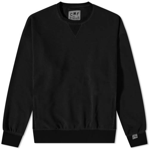 クルー スウェット 黒色 ブラック スウェットトレーナー メンズ 【 CMF COMFY OUTDOOR GARMENT CMF COMFY OUTDOOR GARMENT RW CREW SWEAT / BLACK 】 メンズファッション トップス