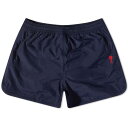 A~Ep F u[ Y y AMI PARIS AMI SMALL HEART SWIM SHORT / NAUTIC BLUE z Yt@bV 