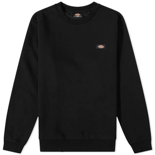 ディッキーズ クルー スウェット 黒色 ブラック スウェットトレーナー メンズ 【 DICKIES OAKPORT CREW SWEAT / BLACK 】 メンズファッション トップス