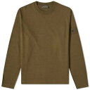 ストーンアイランド クルー スウェット オリーブ メンズ 【 STONE ISLAND STONE ISLAND GHOST CREW NECK SWEAT / OLIVE 】 メンズファッション トップス トレーナー