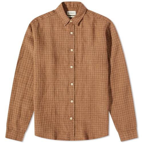 Io[XyT[ XyV F uE j[[N Y y OLIVER SPENCER OLIVER SPENCER NEW YORK SPECIAL SHIRT / BROWN z Yt@bV gbvX