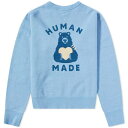 ヒューマンメイド クルー スウェット 青色 ブルー メンズ 【 HUMAN MADE HUMAN MADE BEAR HEART CREW NECK SWEAT / BLUE 】 メンズファッション トップス トレーナー