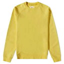 フォーク クルー スウェット スウェットトレーナー メンズ 【 FOLK RIVET CREW SWEAT / LEMON 】 メンズファッション トップス