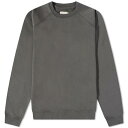 フォーク クルー スウェット スウェットトレーナー メンズ 【 FOLK RIVET CREW SWEAT / GRAPHITE 】 メンズファッション トップス