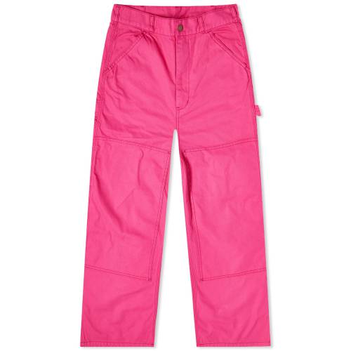 レディース 【 BEAMS BOY BEAMS BOY KNEE PAINTER PANTS / FUCHSIA 】 レディースファッション ボトムス パンツ