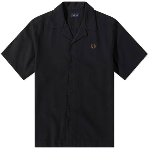 tbhy[ F lCr[ Y y FRED PERRY FRED PERRY LINEN VACATION SHIRT / NAVY z Yt@bV gbvX