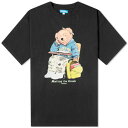 楽天スニケスTシャツ 黒色 ブラック メンズ 【 MARKET MAKING THE GRADE BEAR T-SHIRT / WASHED BLACK 】 メンズファッション トップス カットソー