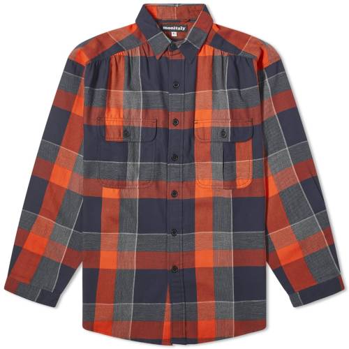 obt@[ [NVc Y y MONITALY GIORGIO WORK SHIRT / FOLK BUFFALO z Yt@bV gbvX