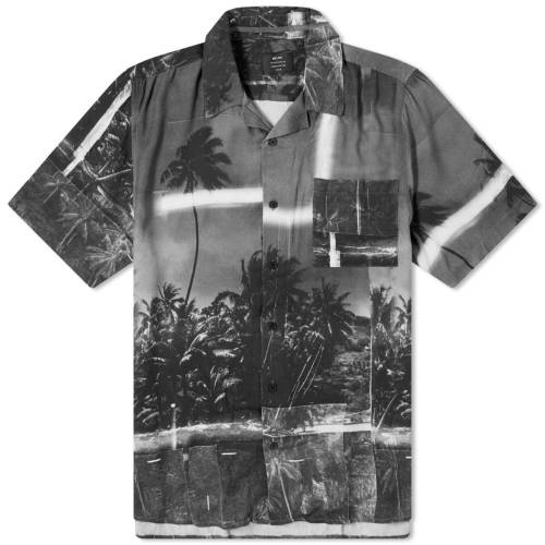 fj A[g Y y NEUW DENIM NEUW DENIM GRAAF ART 2 VACATION SHIRT / GRAPHITE z Yt@bV gbvX