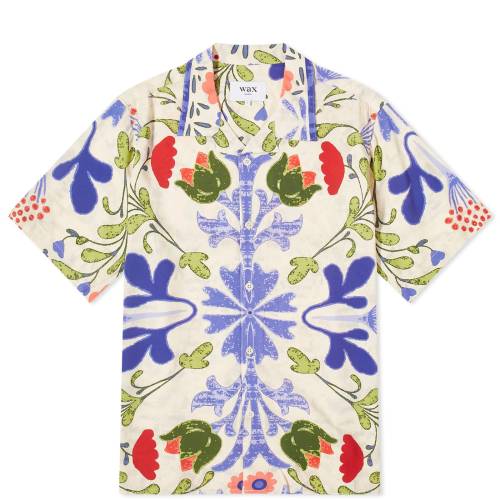 yX[p[SALE6/11[2zT}[ Y y WAX LONDON WAX LONDON DIDCOT SUMMER FLORAL VACATION SHIRT / MULTI z Yt@bV gbvX