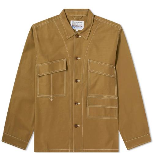 J[L Y y GARBSTORE MANAGER OVERSHIRT / KHAKI z Yt@bV gbvX