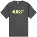 TVc F ubN Y y CARNE BOLLENTE CARNE BOLLENTE SEX T-SHIRT / WASHED BLACK z Yt@bV gbvX Jbg\[