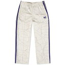 j[hY fB[V[ X[X gbN pc AC{[ Y y NEEDLES DC PRINTED POLY SMOOTH TRACK PANT / IVORY z Yt@bV Y{