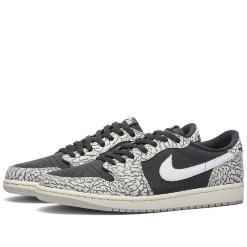 iCL F ubN DF O[ F zCg GAW[_ & Xj[J[ Y y AIR JORDAN AIR JORDAN 1 LOW OG / BLACK MUSLIN GREY & WHITE z