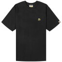 アベイシングエイプ Tシャツ 黒色 ブラック メンズ 【 A BATHING APE A BATHING APE BAPE BEE ONE POINT T-SHIRT / BLACK 】 メンズファッション トップス カットソー