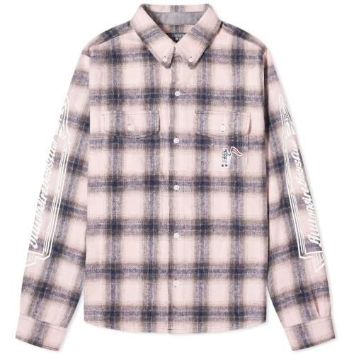 Nu sN rIlA{[CYNu Y y BILLIONAIRE BOYS CLUB BILLIONAIRE BOYS CLUB CHECK SHIRT / PINK z Yt@bV gbvX