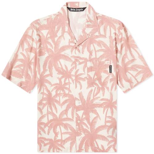 パームエンジェルス エンゼルス ピンク メンズ 【 PALM ANGELS PALM ANGELS VACATION SHIRT / PINK 】 メンズファッション トップス