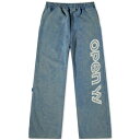 O^Cc F u[ fB[X y OPEN YY OPEN YY WIDE SWEATPANTS / BLUE z fB[Xt@bV {gX pc