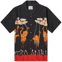 ワコマリア 黒色 ブラック メンズ 【 WACKO MARIA WACKO MARIA X NECKFACE TYPE 2 VACATION SHIRT / BLACK 】 メンズファッション トップス