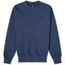 クルー スウェット 紺色 ネイビー スウェットトレーナー メンズ 【 NOPROBLEMO MINI PROBLEMO CREW SWEAT / NAVY 】 メンズファッション トップス ニット セーター