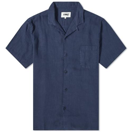 CGV[ F lCr[ Y y YMC MALICK VACATION SHIRT / NAVY z Yt@bV gbvX