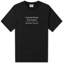 ブランド名Vetements性別Men(メンズ)商品名VETEMENTS Corporate Brand T-Shirtカラー/Black