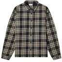 WGIbg F ubN Y y JOHN ELLIOTT JOHN ELLIOTT HEMI PLAID SHIRT / BLACK z Yt@bV gbvX